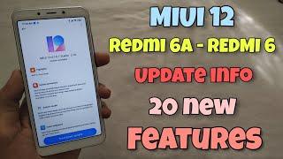 MIUI 12 UPDATE - Redmi 6A & Redmi 6 Users | Ultra Battery Saver Mode & Lite Mode More New Feature