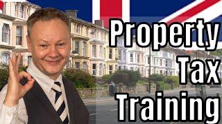 UK Property Investment Tax Live Training Course with Simon Misiewicz!