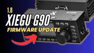 Xiegu G90 Firmware Update 1.8 - CAT Control Changes