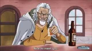 Strawhat Pirates meets Silvers Rayleigh