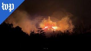 A harrowing escape from the California wildfires