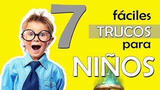 7 Trucos de Magia FÁCILES para Niños!