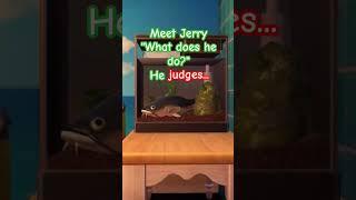 He's the judge Jerry #animalcrossingnewhorizons #funny #comedy #catfish #game