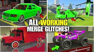 *SOLO* GTA 5 ALL WORKING MERGE GLITCHES In 1 Video After 1.70! The Best GTA 5 F1/BENNY'S Glitches