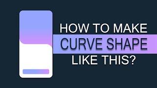 Shapes in html css : How to make curve shape for login  pages and profile in html css [hindi : 2021]