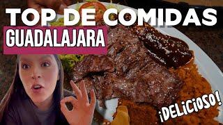 ¡Tienes que PROBAR esto si visitas GUADALAJARA! - Top 6 de las comidas más ricas 