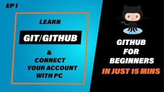 Git & GitHub Tutorial for Beginners (English) - EP 01 [2020]