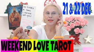 WEEKEND LOVE TAROT December 21 & 22, 2024 THIS MAN THINK OF YOU 10 TIMES A DAY! Love Tarot Reading