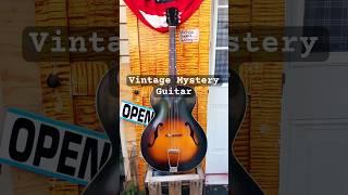 Vintage Mystery: A Guitar Found by Chance at an Antique Store #vintageguitar #guitar #mysterious