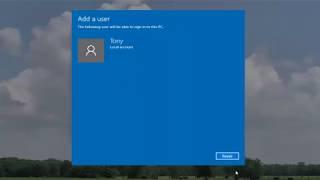 Fix Can’t Add New User Account on Windows 10