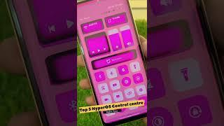 Best 5 Different Xiaomi HyperOS Control Center Theme  | Apply Xiaomi HyperOS #hyperos #shorts