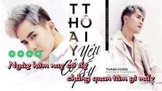 Karaoke Thay Tôi Yêu Cô Ấy - Hạ Tone dễ hát