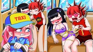 Anna Drives A Taxi vs Raddy! Thief of Hearts Lisa | Gacha Life Rainbow Z