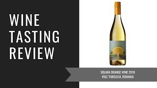 Solara Orange Natural Wine 2018