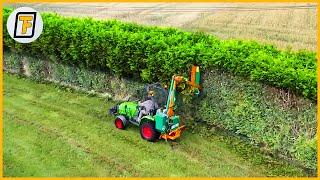 CLEAN CUTS! - INCREDIBLE Hedge Trimming & Grass Cutting Machines  16