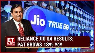 Reliance JIO Q4 Results: PAT Grows 13% YoY; Revenue At ₹25,959 Cr | Business News