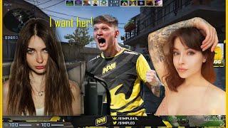 s1mple reveals new GF | streams on HUYA