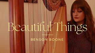 Beautiful Things - Benson Boone (Harp Cover)