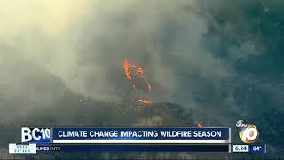 Climate Change: A growing wildfire season