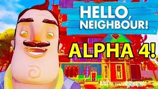 СОСЕД ВЕРНУЛСЯ! ПРИВЕТ СОСЕД АЛЬФА 4! - HELLO NEIGHBOR ALPHA 4 [Прохождение На Русском]