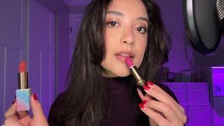 ASMR | Lipstick application 