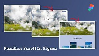 Parallax Scroll Animation | Figma Tutorial | UI Trends 2024