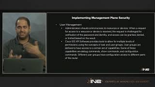 4   Implementing Management Plane Security