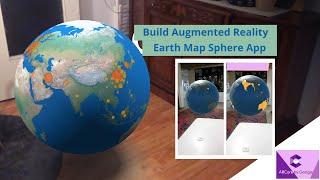 Flutter ARCore & Sceneform Android Studio Tutorial | Build Augmented Reality AR Earth Map Sphere App