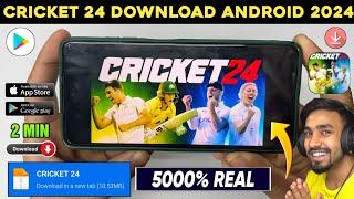  CRICKET 24 DOWNLOAD ANDROID | HOW TO DOWNLOAD CRICKET 24 IN MOBILE | CRICKET 24 DOWNLOAD