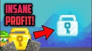 Growtopia profit 2019 | INSANE PROFIT METHOD for noobs! (Super easy)