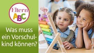 Was muss eine Vorschulkind können? | Kleinkind | Eltern ABC | ELTERN | Elternratgeber