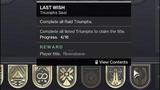 Bungie just deleted your Rivensbane title...