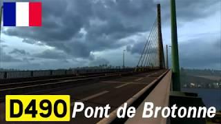 D498 Pont de Brotonne, France