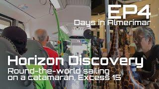 Round-the-world sailing on a catamaran EP4 - Days in Almerimar | Excess 15