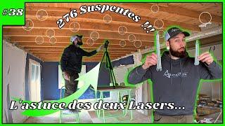 276 suspentes plus tard…( Un vrai moment de plaisir ) - #38 Rénovation Maison