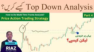 How to Do Multi Time Frame Analysis Forex in Urdu Hindi | Trader Riaz