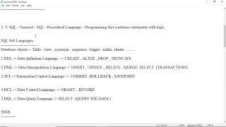 introduction to RDBMS and SQL Server