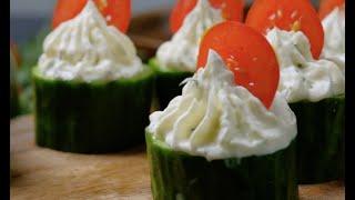 Cucumber Bites: The Most Delicious, Fresh and Healthy Snack Ever