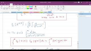 FOURIER SINE TRANSFORM PROBLEM USING PARSEVAL'S IDENTITY