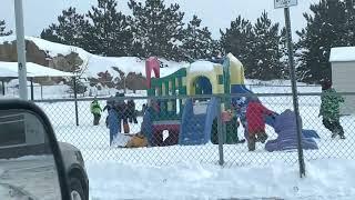 Today i visited high school and primary schools in RURAL CANADA