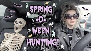 SPRING DECOR HUNTING + WE FOUND HALLOWEEN!!!