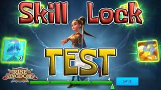 SKILL LOCK TEST + Kill Score + New Lag Reduction System | Rise of Kingdoms