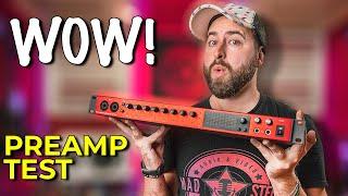 RIDICULOUS! It's So Quiet! | Focusrite CLARETT+ 8 PRE