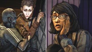 Clem Fails to Save Sarah vs Convince Her to Escape -All Choices- The Walking Dead