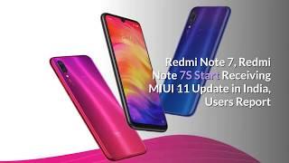 Redmi Note 7/7s MIUI 11.0.5.0 India Stable Update Roll Out | Redmi Note 7s MIUI 11