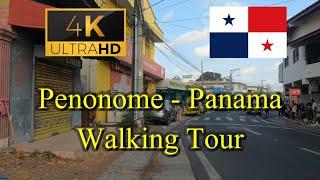 【4K 60fps】WALK - Penonome  ~ Walking Tour - Panama