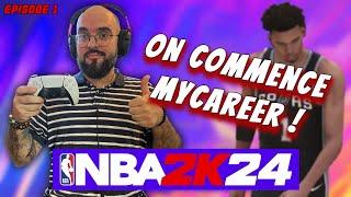 UNE RIVALITÉ WEMBY VS BISHOP ? (MyCareer NBA 2K24 -  EP01)