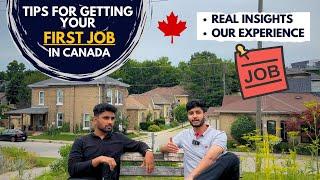 HOW TO LAND YOUR FIRST PART-TIME JOB IN CANADA | Essential Tips and Advice | Video in English 