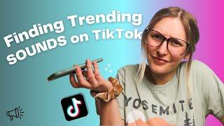 How to find trending sounds for TikTok