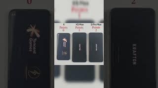 iPhone X vs iPhone XS Max vs iPhone 11 Pro Max Pubg Test Which one is faster???#shorts